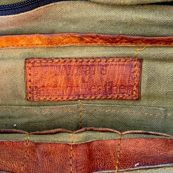 Passion Leather Messenger Bag for Men, genuine leather brown work laptop bag - Picture 16 of 16